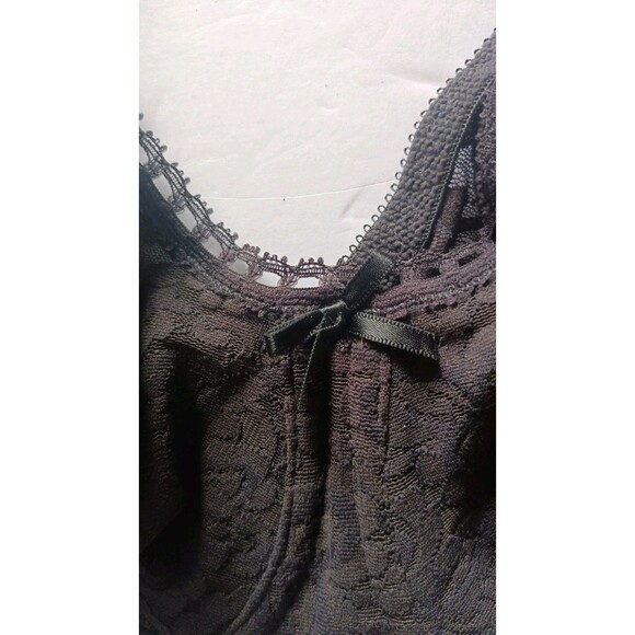 Bali Minimizer Bra Size 34D Black Floral Lace Unlined Balconett Underwire - Picture 6 of 6